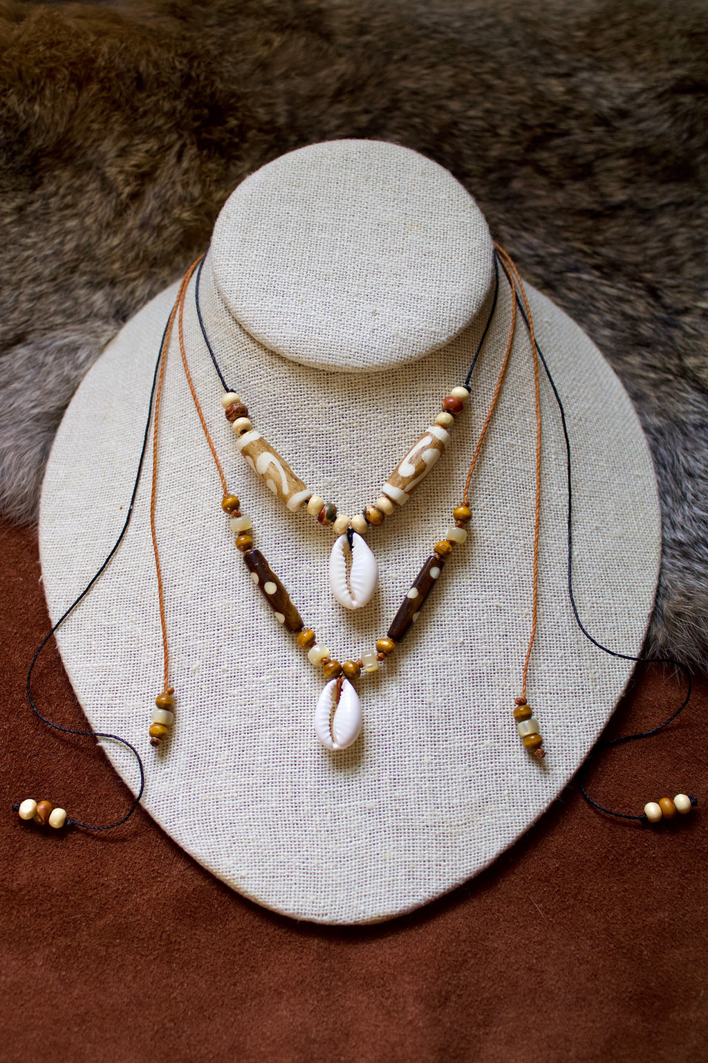 cowrie necklace